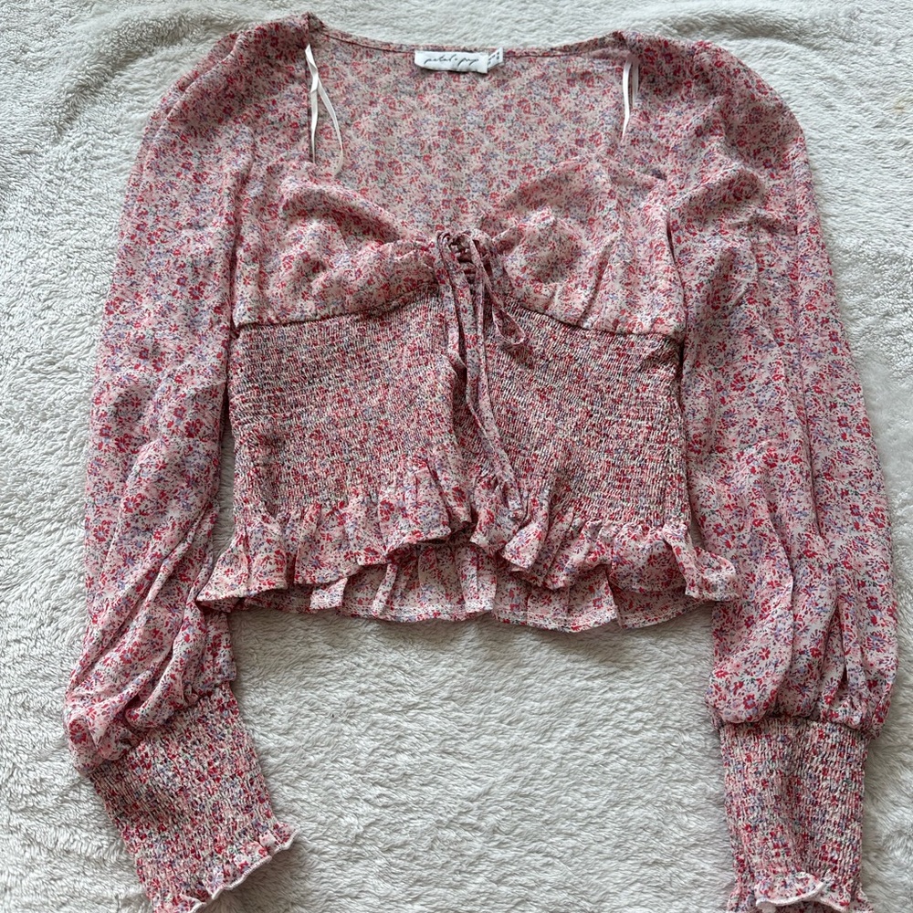Petal & Pup Floral Pink Women's Top